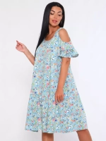 Платье свободное большие размеры