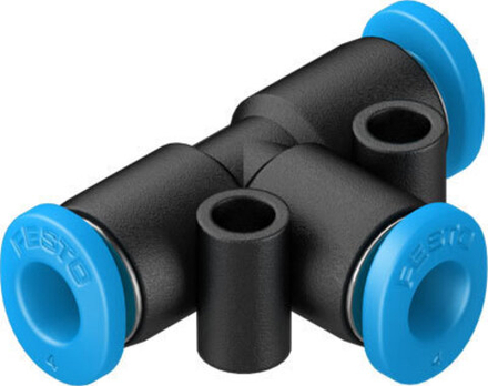 QSMT-4 Тройник с цанговым зажимом