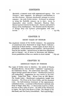 The tale of terror. A study of the gothic romance | Edith Birkhead