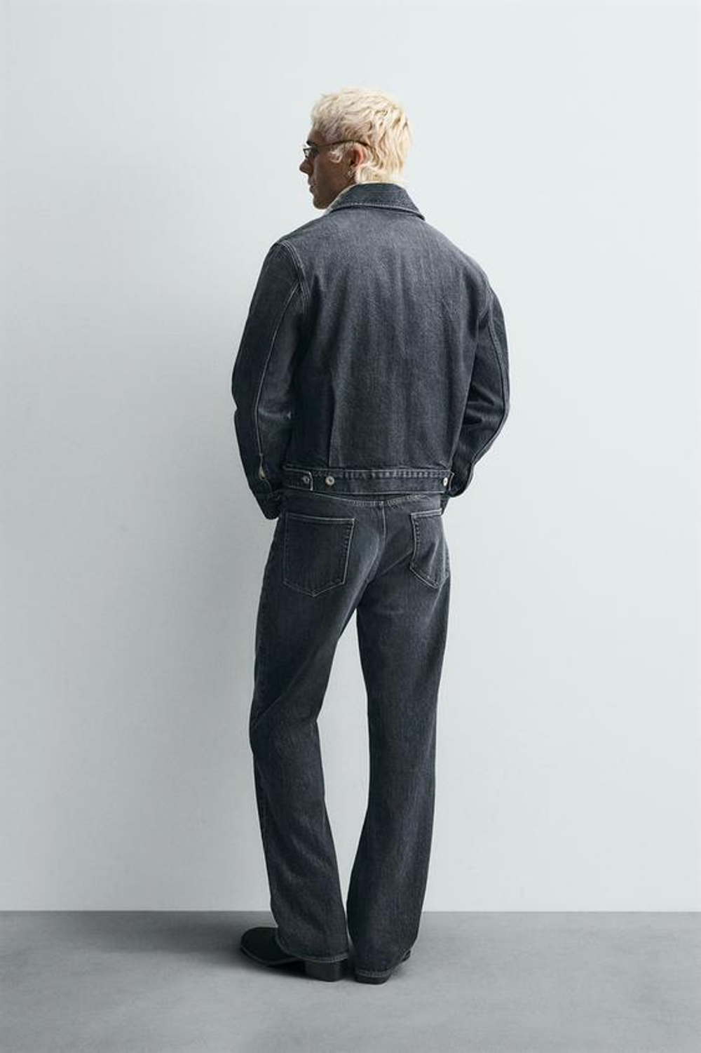 ZARA ДЖИНСЫ FLARED FIT ЛИМИТИРОВАННАЯ СЕРИЯ, СИНИЙ