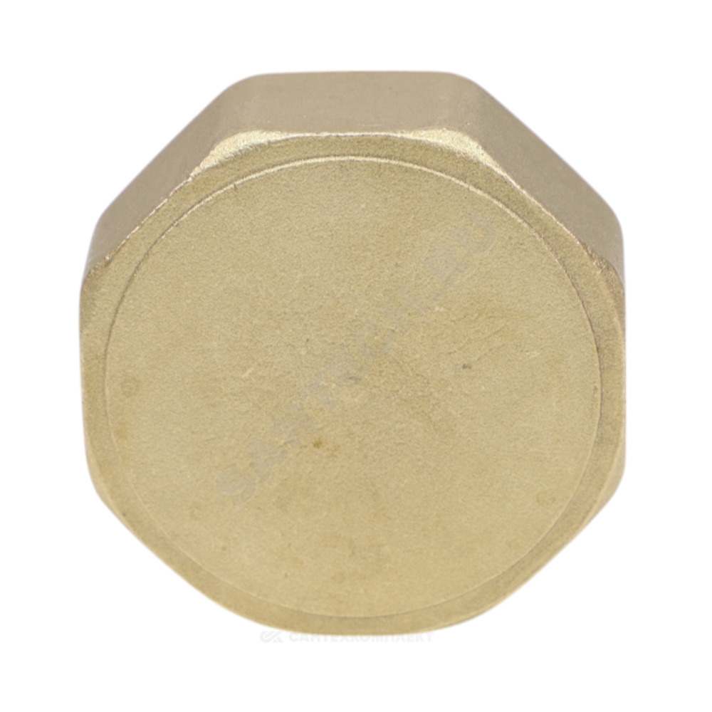 Заглушка латунь Ду 25 (1") ВР VALFEX VF.590.L.100