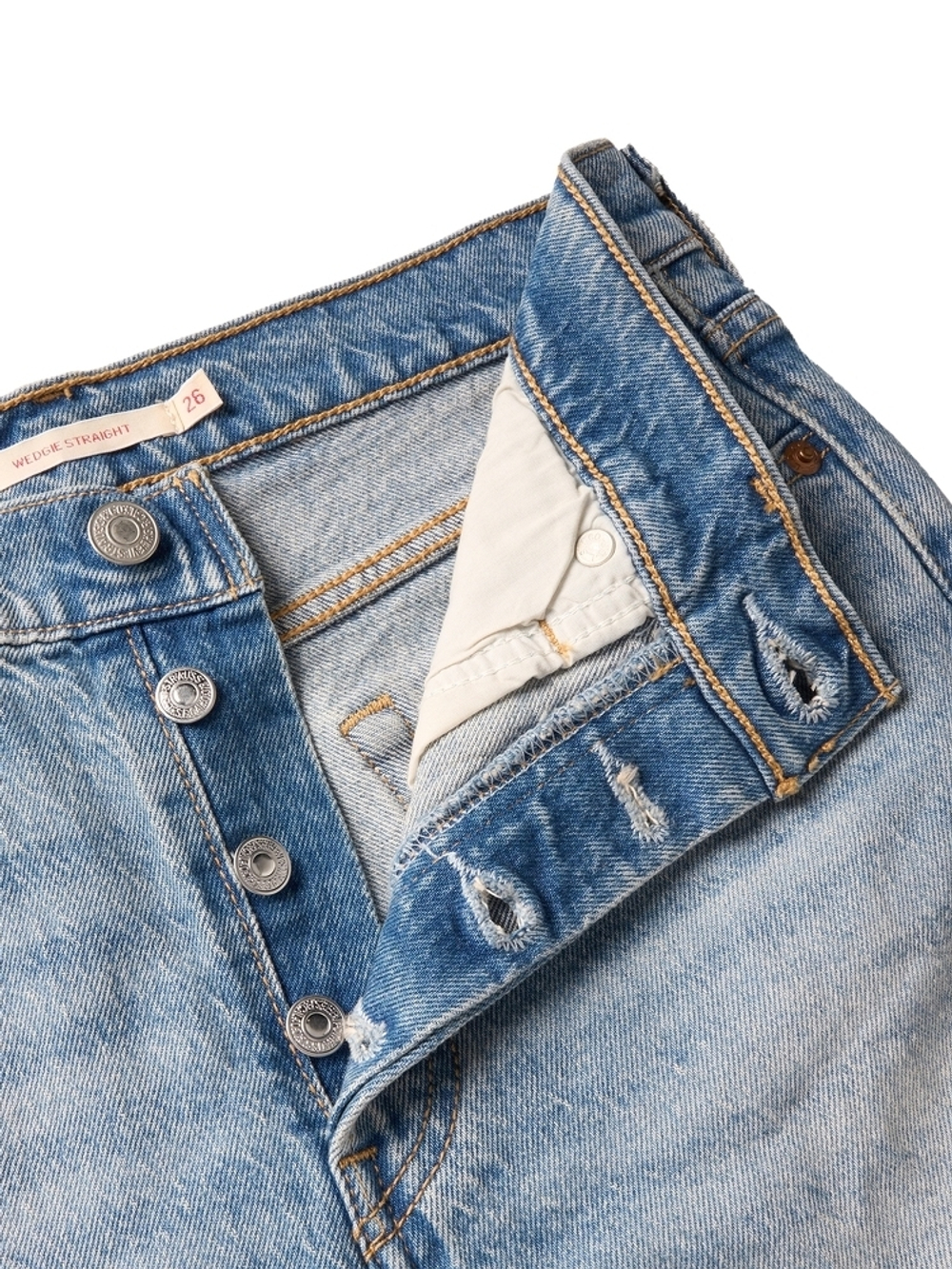 Женские прямые джинсы Levi's Wedgie Straight 34964-0178