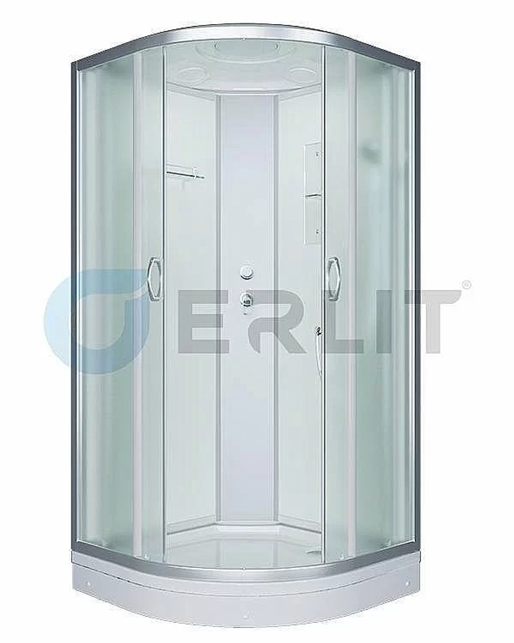 Душевая кабина Erlit Comfrot ER3508P-C3-RUS 80x80 матовое стекло