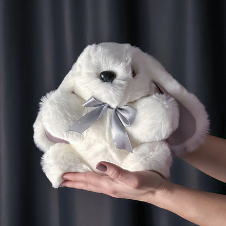 Зайчонок Арнольд (белый)