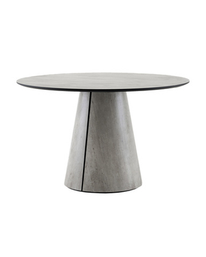 Стол круглый Стивенсон D120 столешница HPL метрополитан