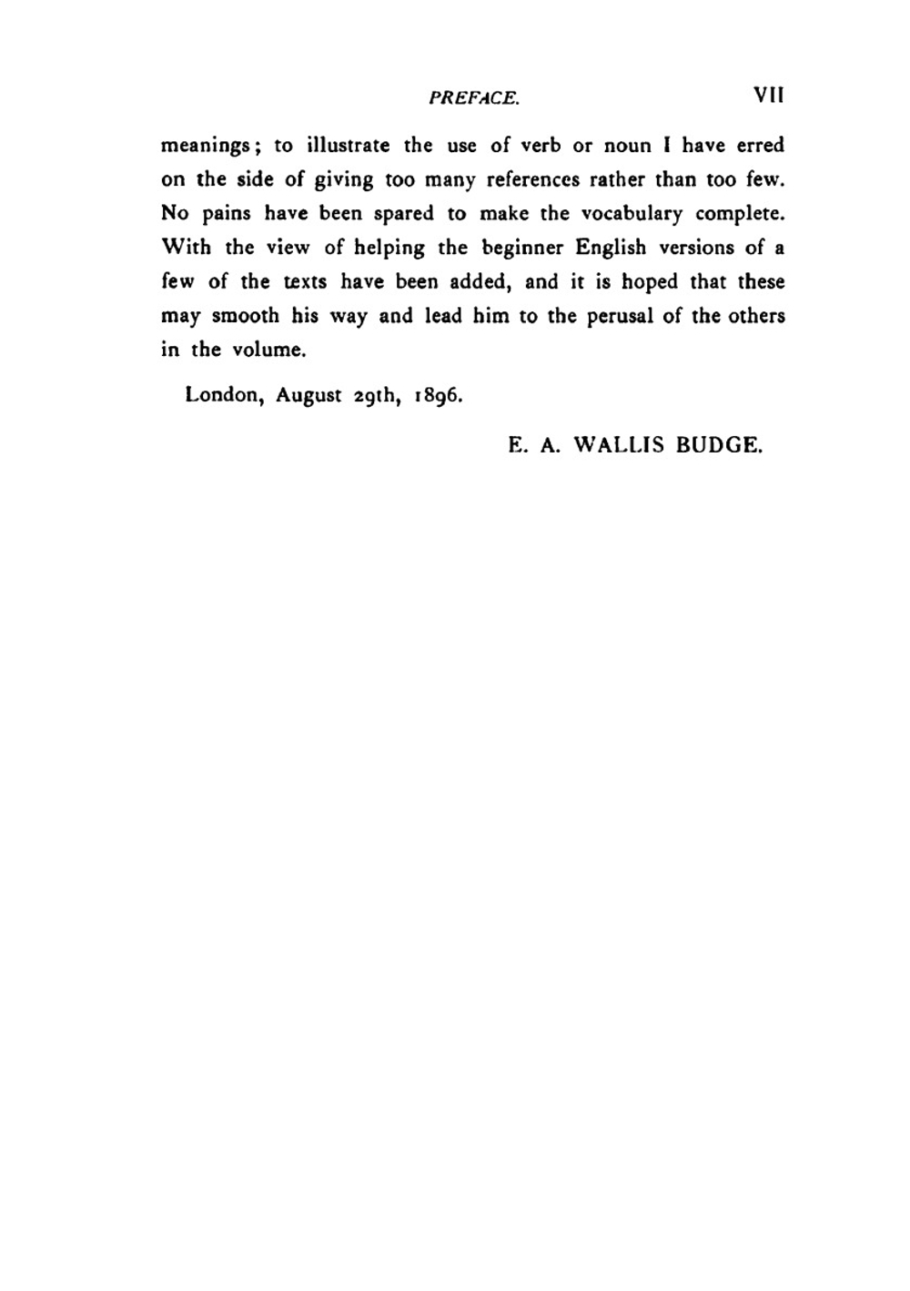 An Egyptian reading book | E. A. Wallis Budge