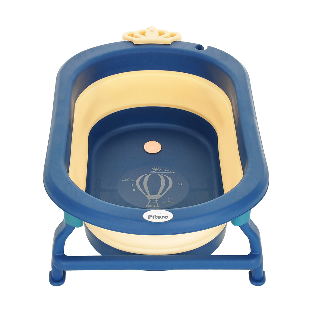 PITUSO Детская ванна складная 87 см Yellow/Синяя с желтым 87*49*25 см