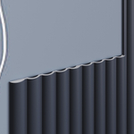 Cosca Decor. Молдинг финишный MF006, 35х12x2800мм, Экополимер
