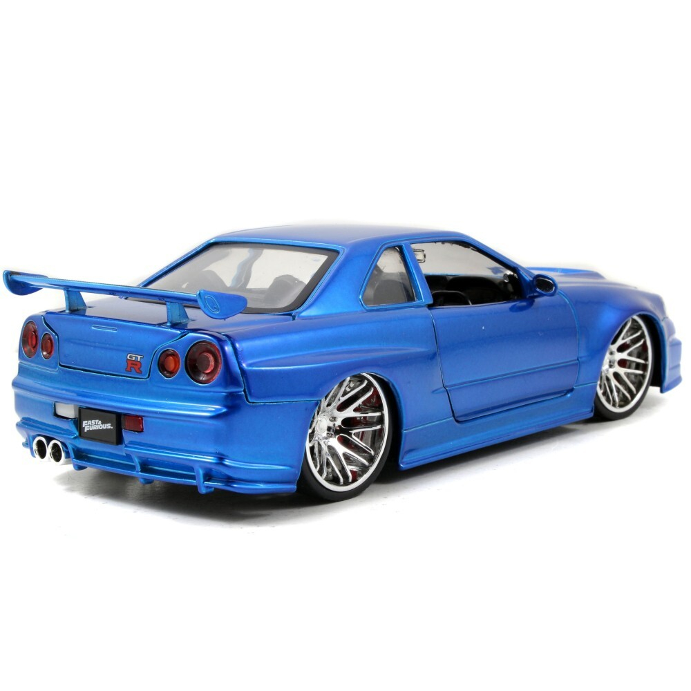 Jada Fast & Furious/ Металлическая машина/ 2002 Nissan Skyline 1:24/ 3203045