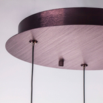 796139 Люстра CARAMELLO LED 3х6W 330LM КОФЕЙНЫЙ/МУЛЬТИКОЛОР 3000K