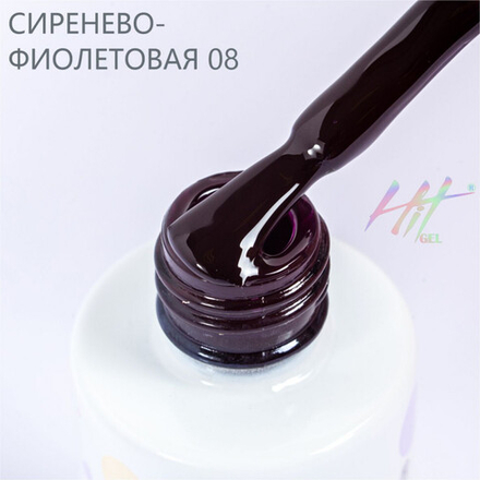 Гель-лак ТМ "HIT gel" №08 Cherry, 9 мл
