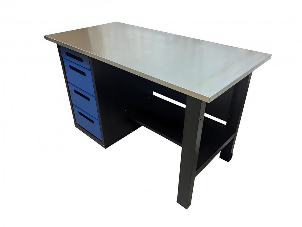 Верстак инструментальный GWT-V1400BL Great Wolf, 4 ящика, 1400x700