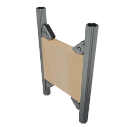 Монтажная пластина для крепления доп. элементов, 200х200 / 300х300 / 400х400 / 580х200 мм