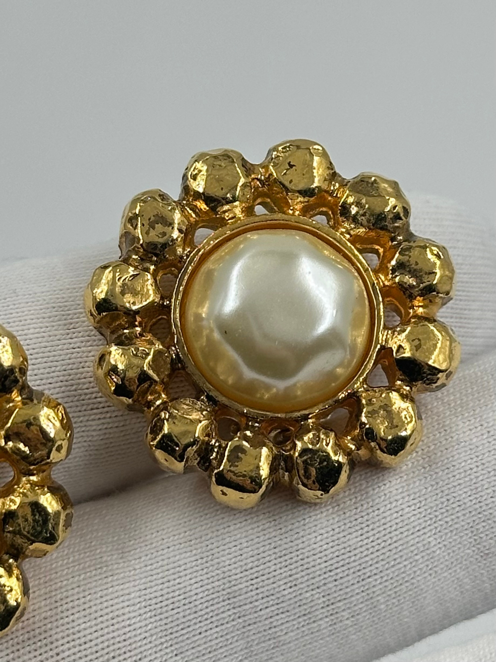 Клипсы с «жемчугом» Sonia Rykiel