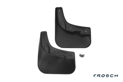 Брызговики передние VW Touareg 2010-2014, кросс. (optimum) в коробке FROSCH..51.31.F13