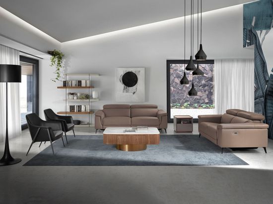 Диван 5319-2P-M9922 /6106 2-х местный с реклайнером