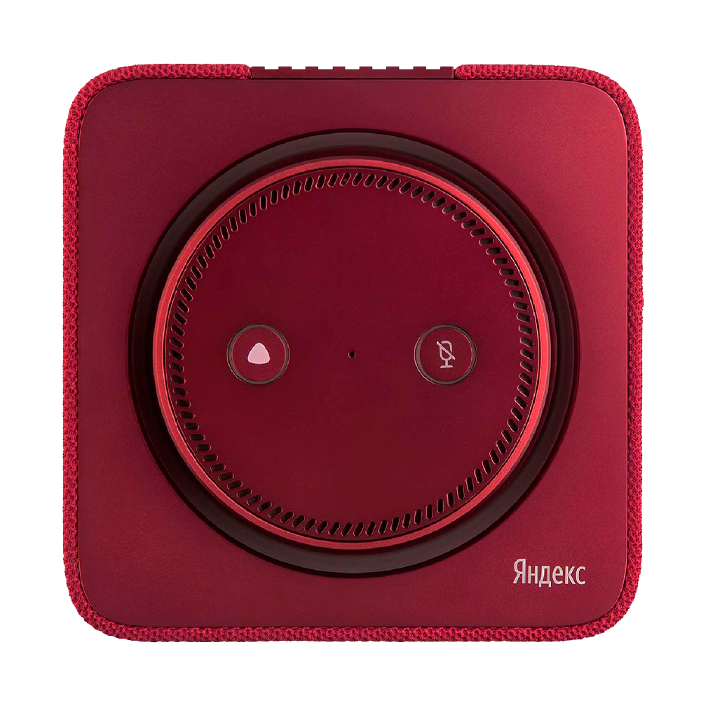 Умная колонка Яндекс Станция Макс, Красный