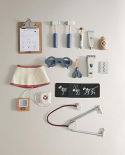 ZARA HOME ДЕТСКИЙ НАБОР "ВЕТЕРИНАРЫЙ ВРАЧ", РАЗНОЦВЕТНЫЙ