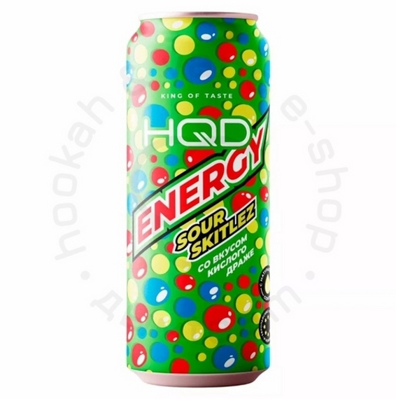 HQD Energy Sour Skitlez Кислое драже 0,45л (М)