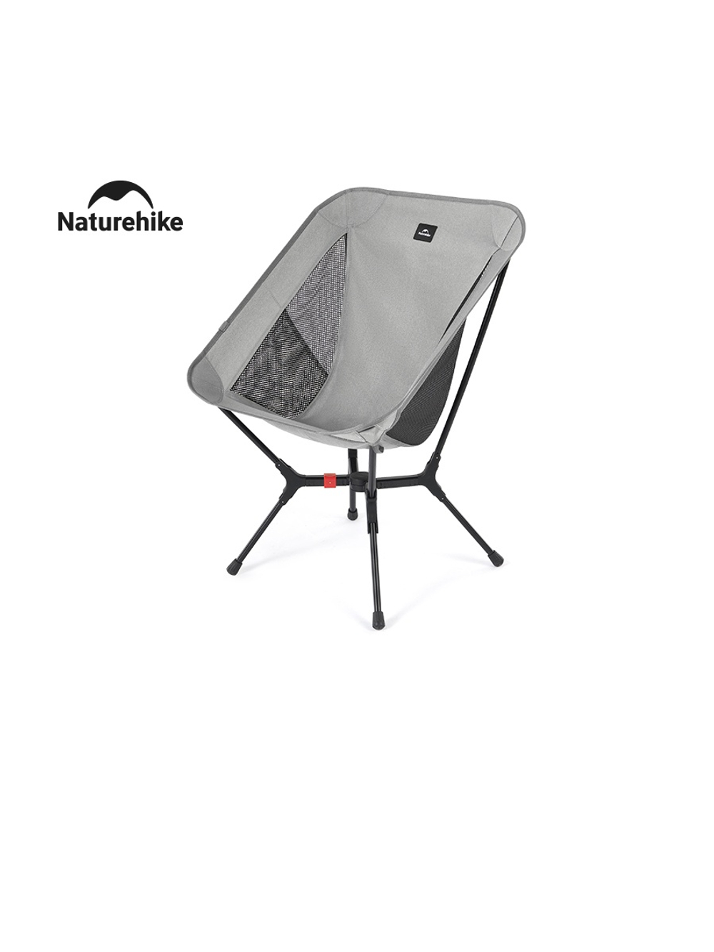 Кресло туристическое Naturehike Yamami YL01 складное, 55х54х73,5 см, до 180 кг, серое