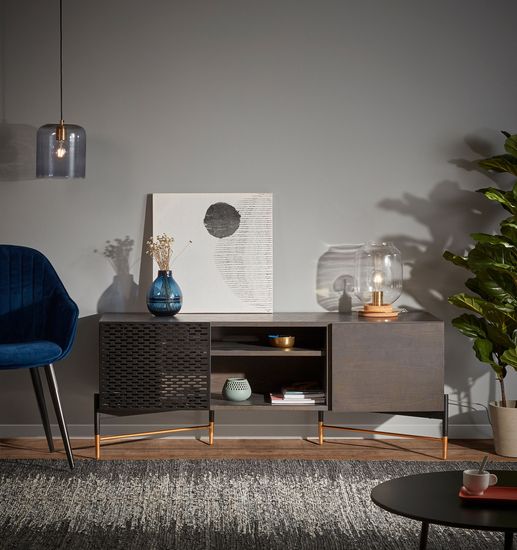 Журнальный столик Ulrich Ø70 черный