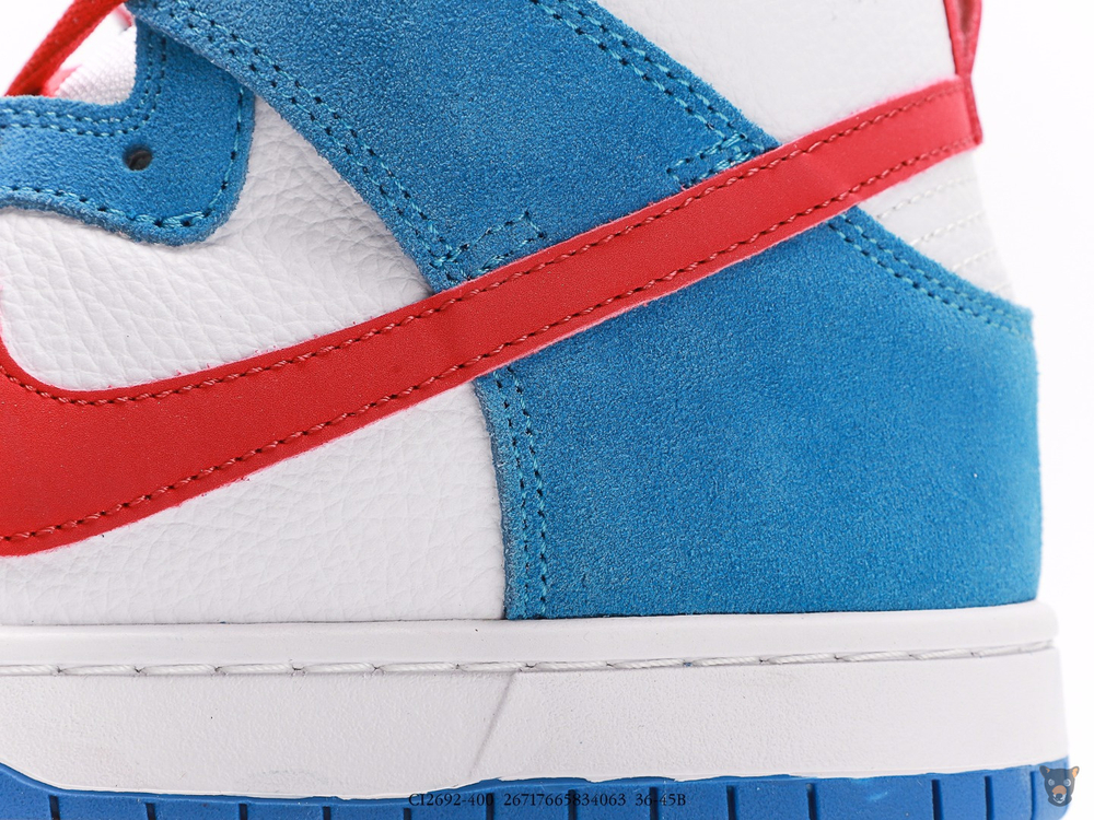 Кроссовки Nike SB Dunk High “Doraemon”