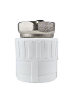 Муфта с накидной гайкой PPR 25х 3/4,  белый, РТП