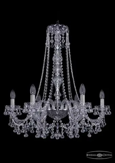 Подвесная люстра Bohemia Ivele 1409/6/240/h-75/Ni