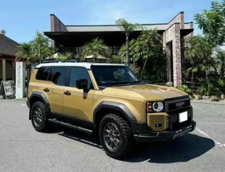 Боковые подножки JAOS на Toyota Land Cruiser Prado 250 LC250