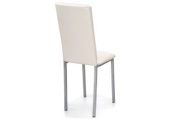 Стул на металлокаркасе Bozanak жемчуг / крокодил искусственная кожа / светлый мусс