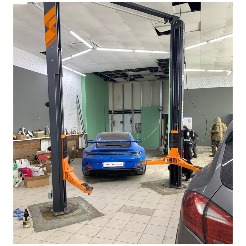 WDK-526 Подъемник двухстоечный с верхней синхронизацией 4,2 тонны, одност. разбл., 380В