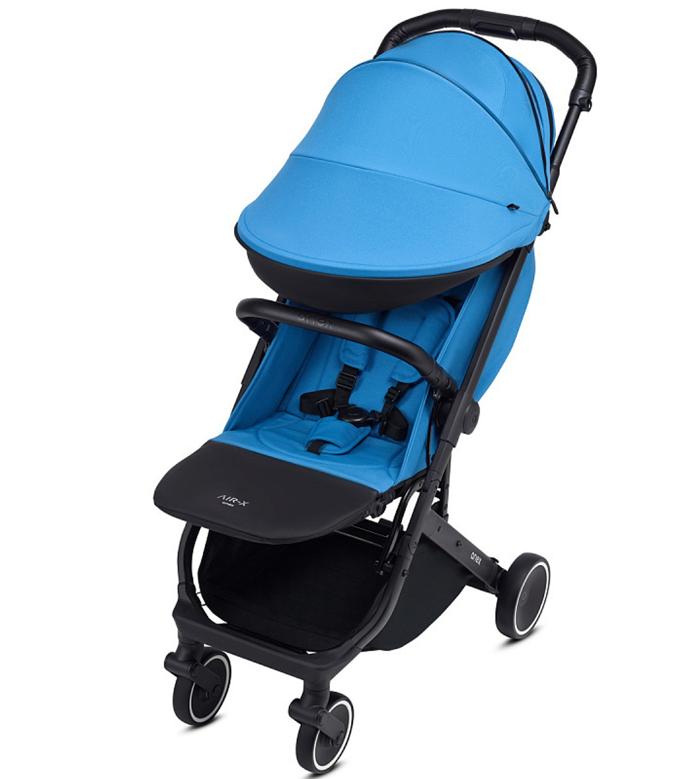 Детская коляска Anex Air-X Travel Cot Cosmo 3 в 1 blue/black/black