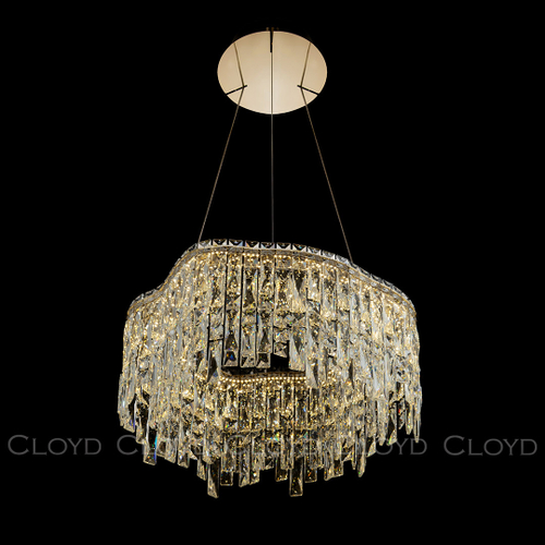 Люстра Cloyd ANTREA-A C1 / Ø48 см - золото (арт.11469)