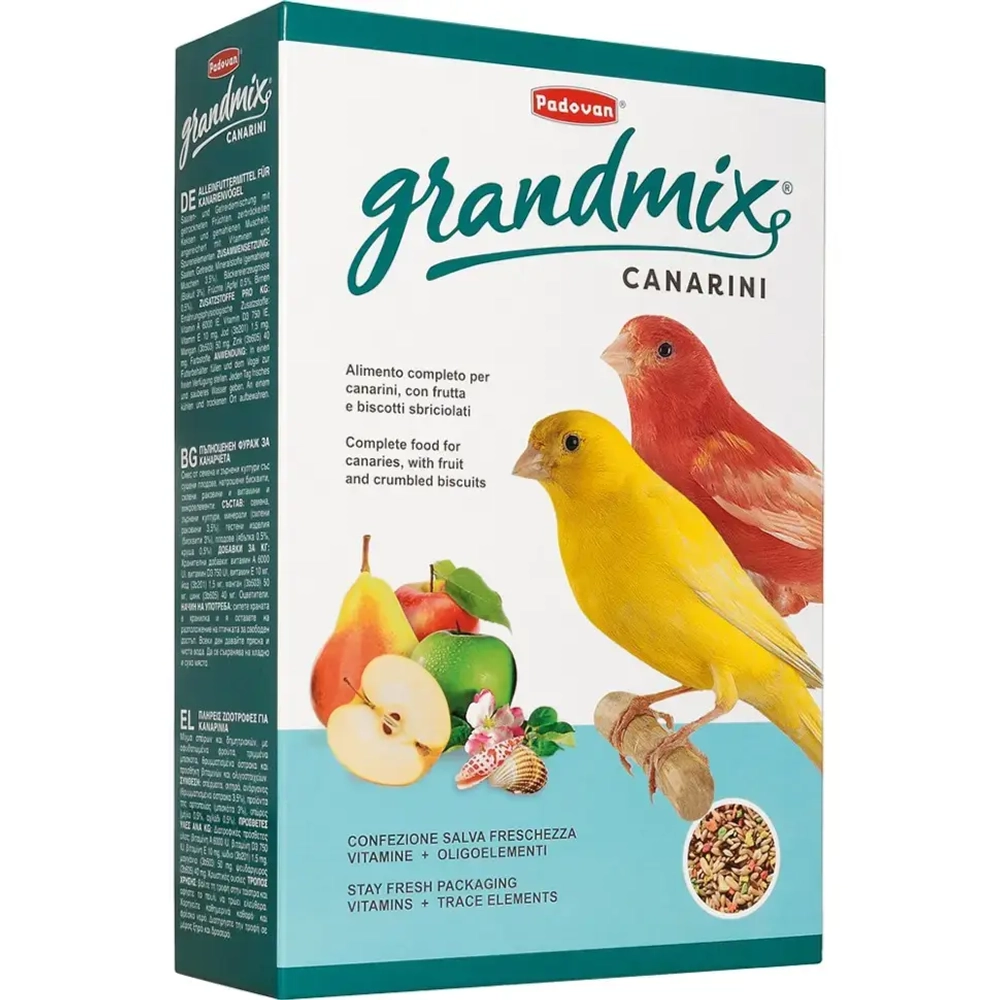 Padovan grandmix canarini корм для канареек комплексный основной - 1 кг