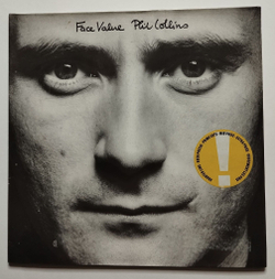 Винтажная виниловая пластинка LP Phil Collins Face Value (Germany 1981)