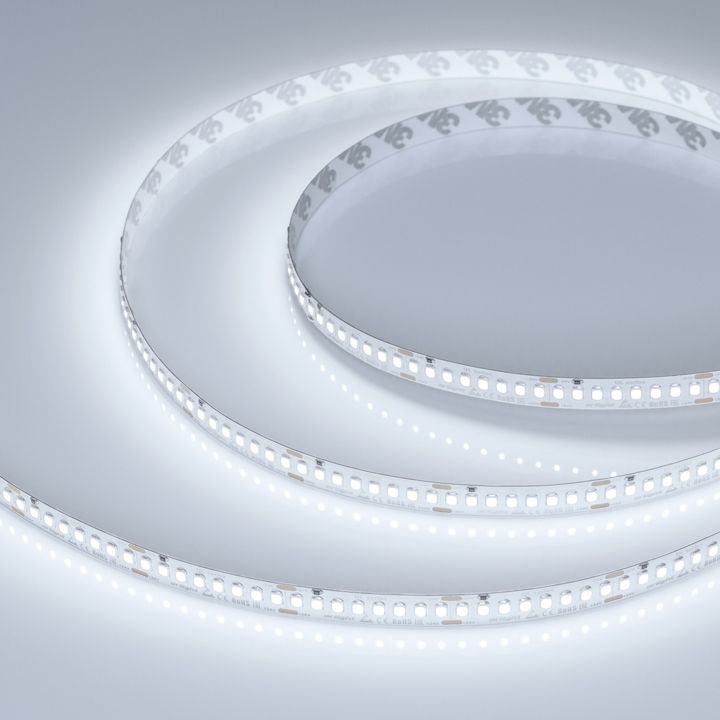 Светодиодная лента Arlight 20W/m 200LED/m 2835SMD холодный белый 5M UL-A200-10mm 24V White6000 037227