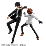 Sawada Tsunayoshi, Hibari Kyoya and Reborn