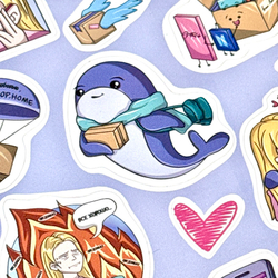 Стикерпак с Кики