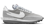 Кроссовки Fragment Design X Sacai X Nike Ldwaffle "Light Smoke Grey"