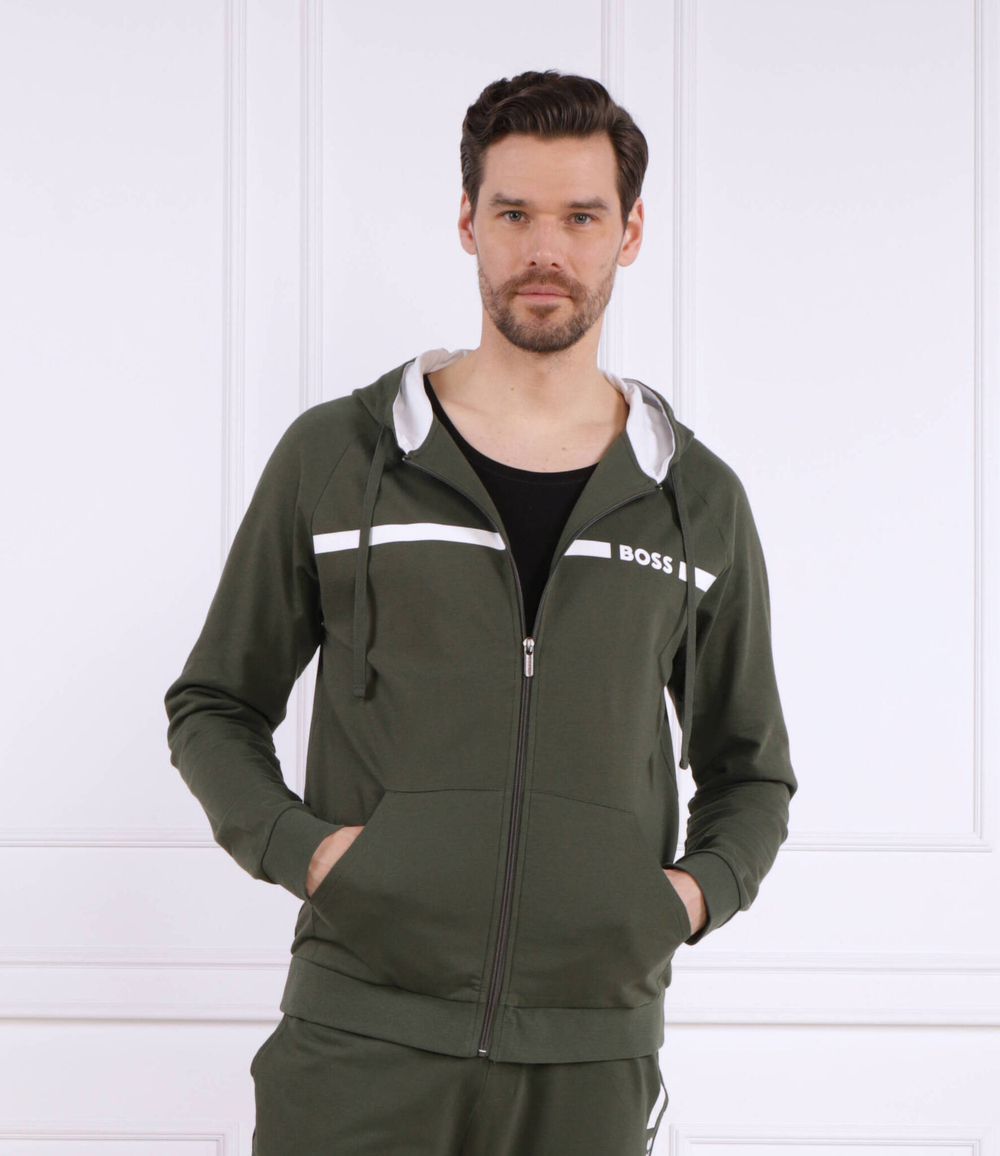 Худи BOSS BLACK - зеленый(50491255)