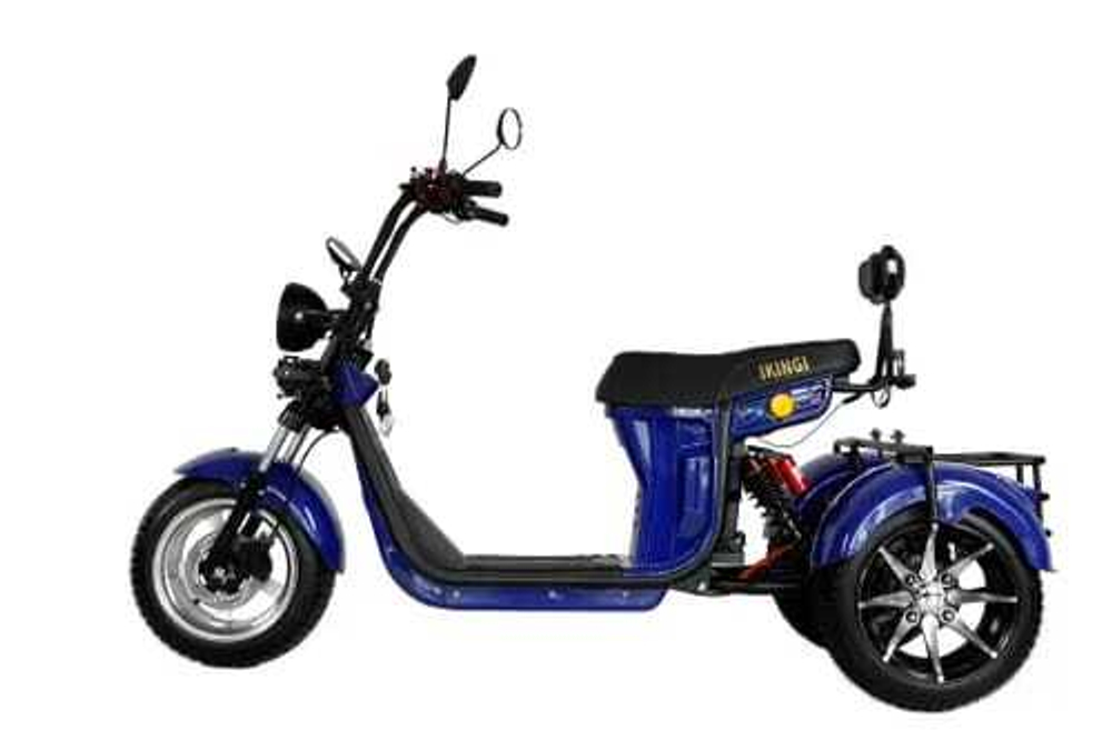 Электро трицикл грузовой IKIN-GI Q-30 3000W, 60V/45AH (синий)