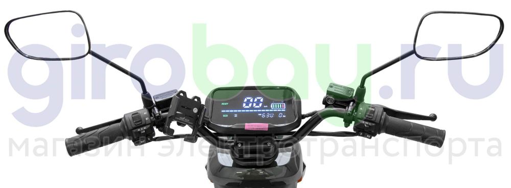 Электроскутер WENBOX U2 1500W (60V/45Ah) - Зелёный фото №10