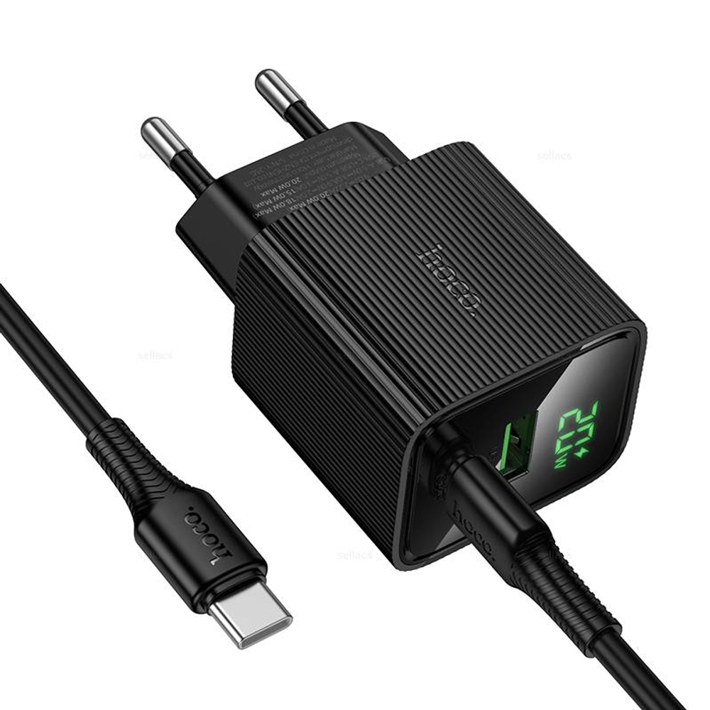 Зарядное устройство для Type-C PD20W+QC3.0 Hoco CS83A (black)