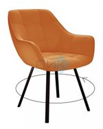 Стул DikLine 252 М поворотный опоры чёрные