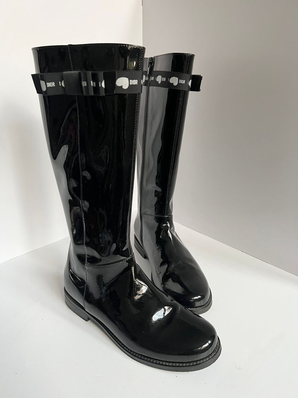 Кожаные сапоги Dior, 35