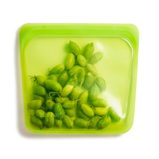 Контейнер для хранения продуктов Stasher салатовый 450 мл