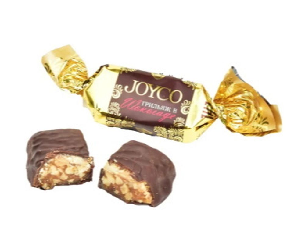 Армянские конфеты &quot;JOYCO&quot; Грильяж в шоколаде 400г. Гранд Кенди - купить с доставкой по Москве и области
