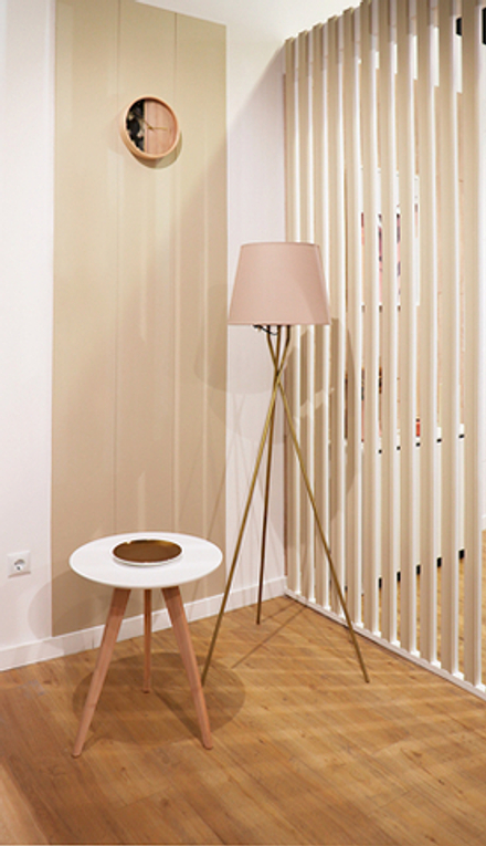 Интерьерная рейка МДФ STELLA Планкен Рекесс De Luxe Sandgrau 19*50*2700 мм