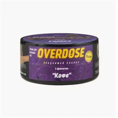 М. Табак для кальяна Overdose Coffee (Кофе), 100г.