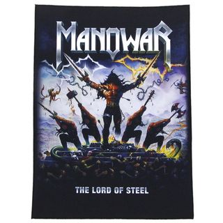 Нашивка спиновая Manowar The Lord of Steel (295)